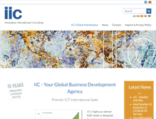 Tablet Screenshot of iic-global.net